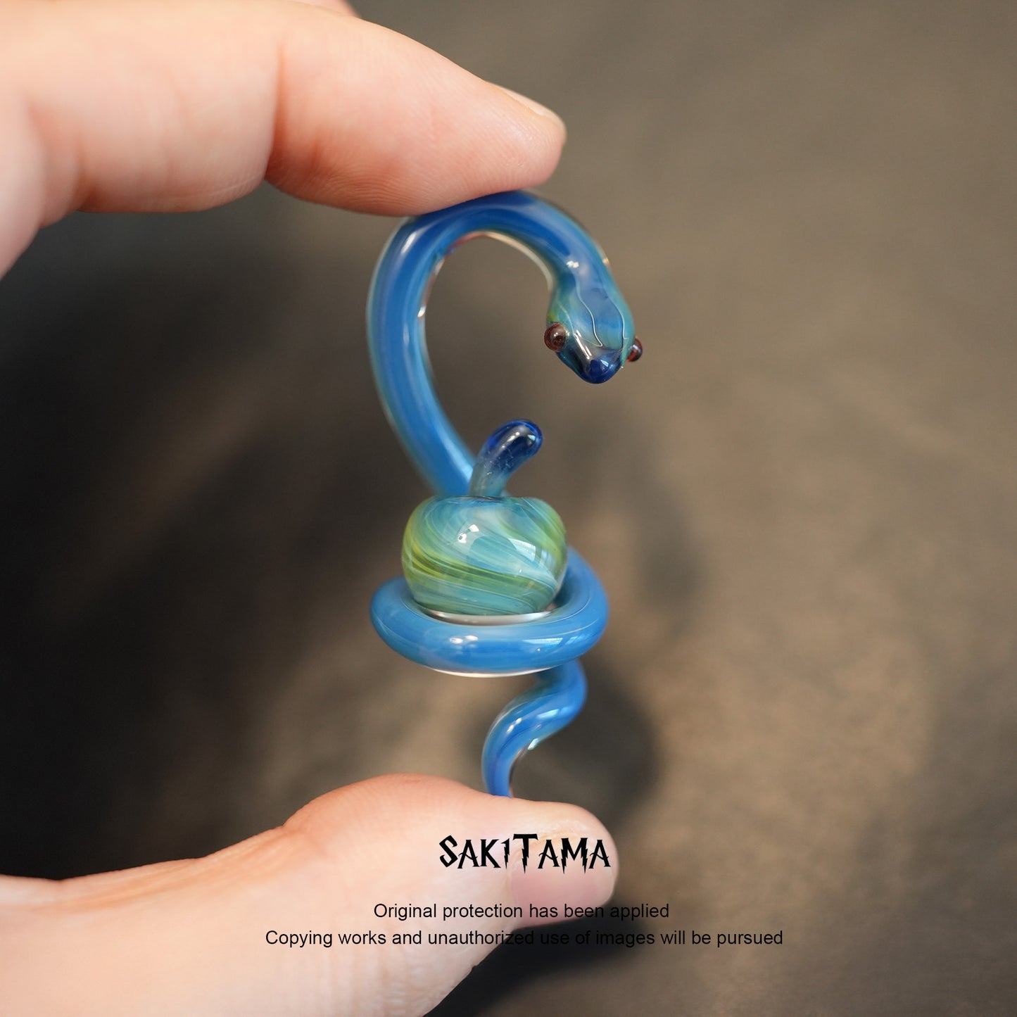 Ocean Envy – Snake &amp; Apple | Handmade Glasswork