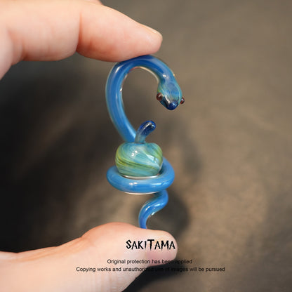 Ocean Envy – Snake &amp; Apple | Handmade Glasswork