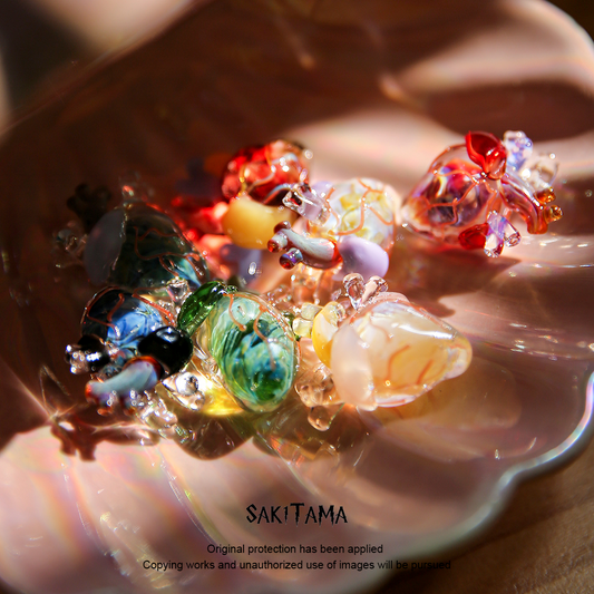 Special Offer Handmade fired glass necklace
