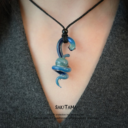 Ocean Envy – Snake &amp; Apple | Handmade Glasswork